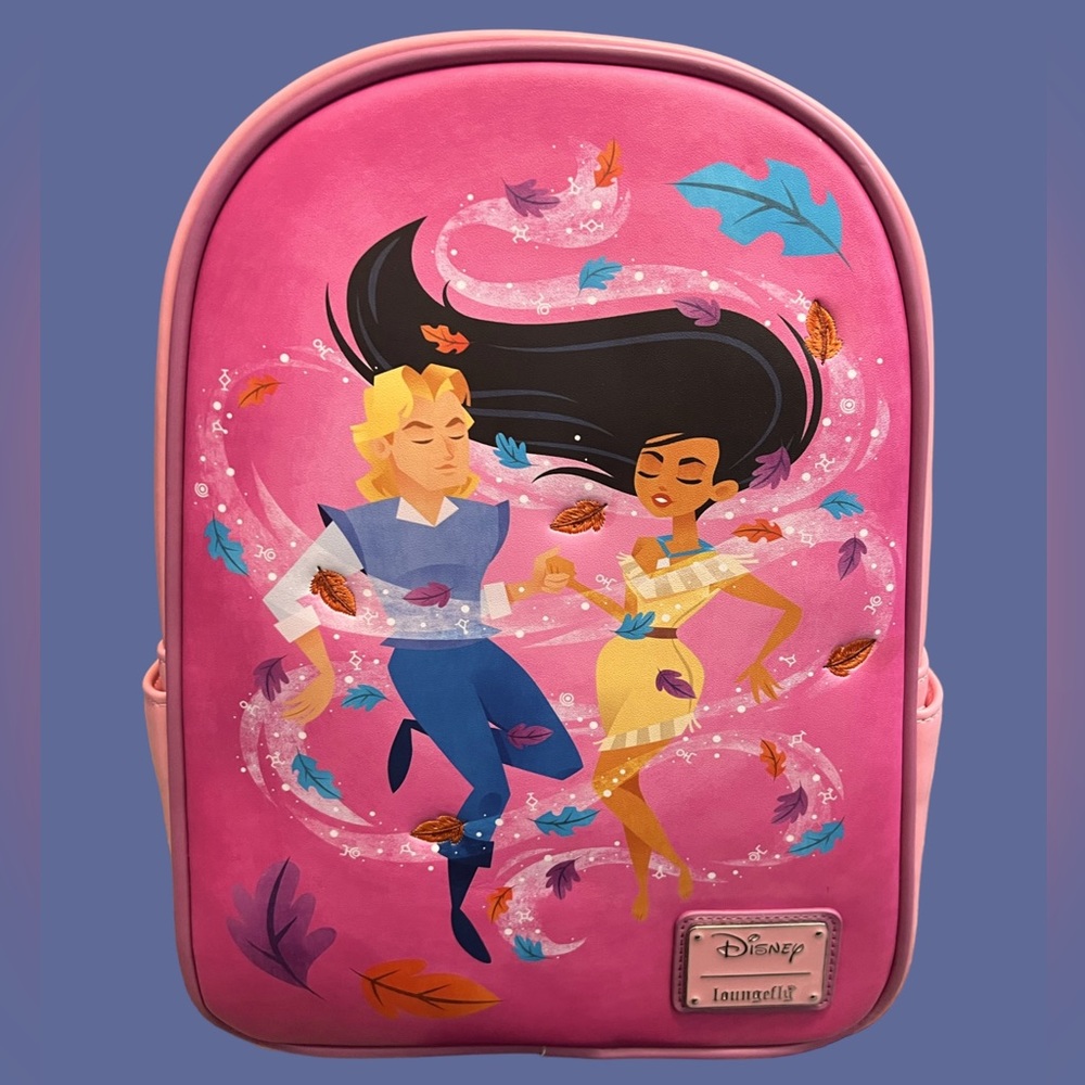 𝅺Loungefly Pocahontas Colors of the Wind Mini Backpack
